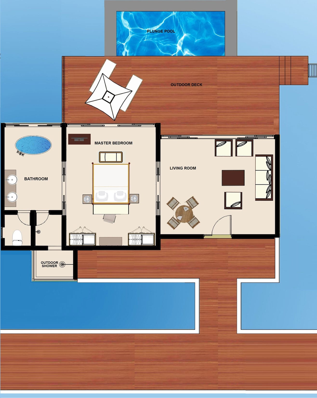 Deluxe Water Pool Villa