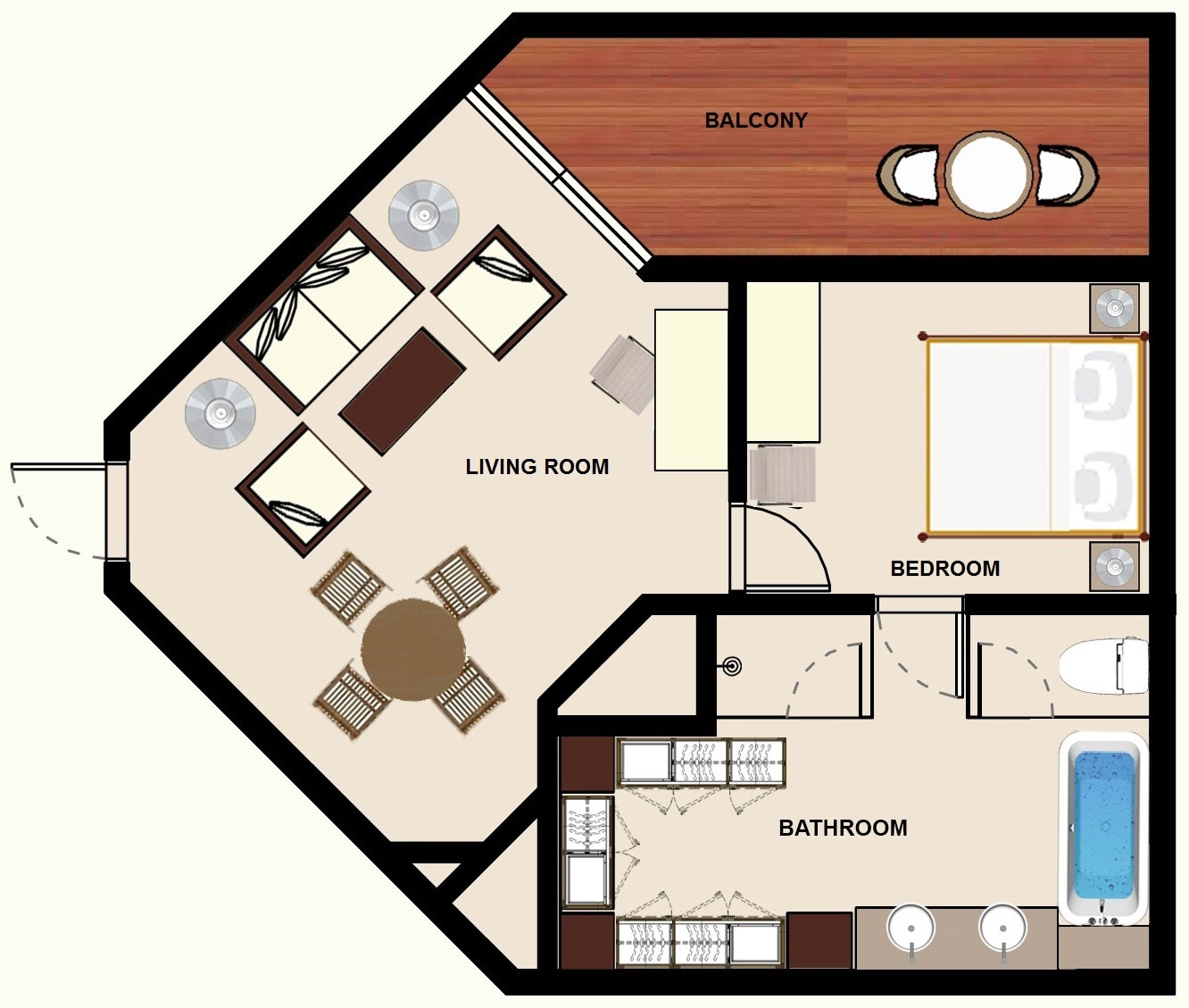 Garden View Senior Suite