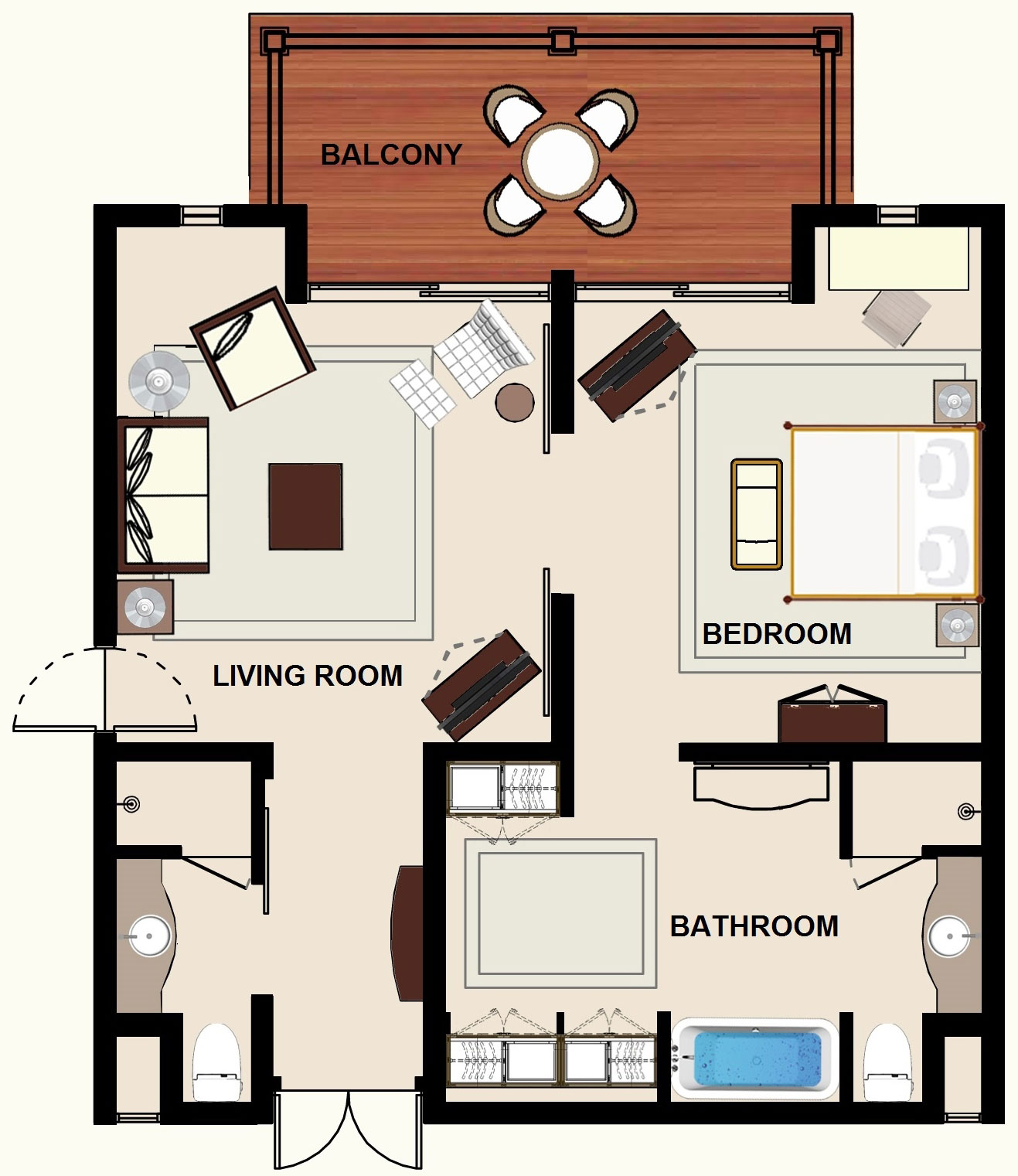Ocean Front Suite