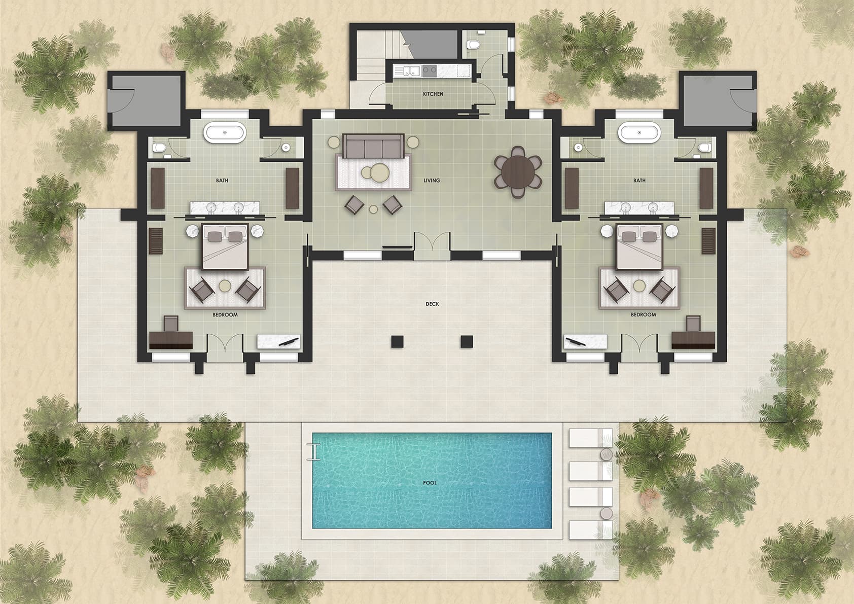 Royal Oasis & Royal Mirage
